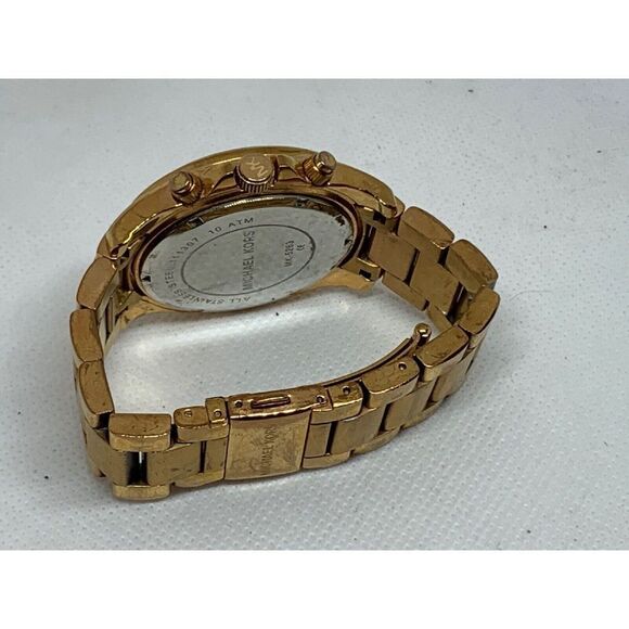 Michael Kors MK5263 Women Stainless Steel Analog Rose Gold Dial Wrist Watch E288 - Picture 10 of 11